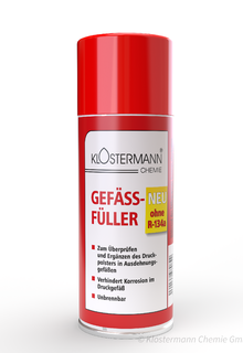 Gefäß-Füller (unbrennbar) ohne R134a