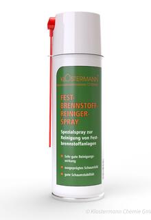 Festbrennstoffreiniger-Spray