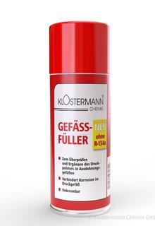 Gefäß-Füller (unbrennbar) ohne R134a