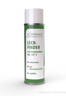 Leckfinder-Spray mit Frostschutz